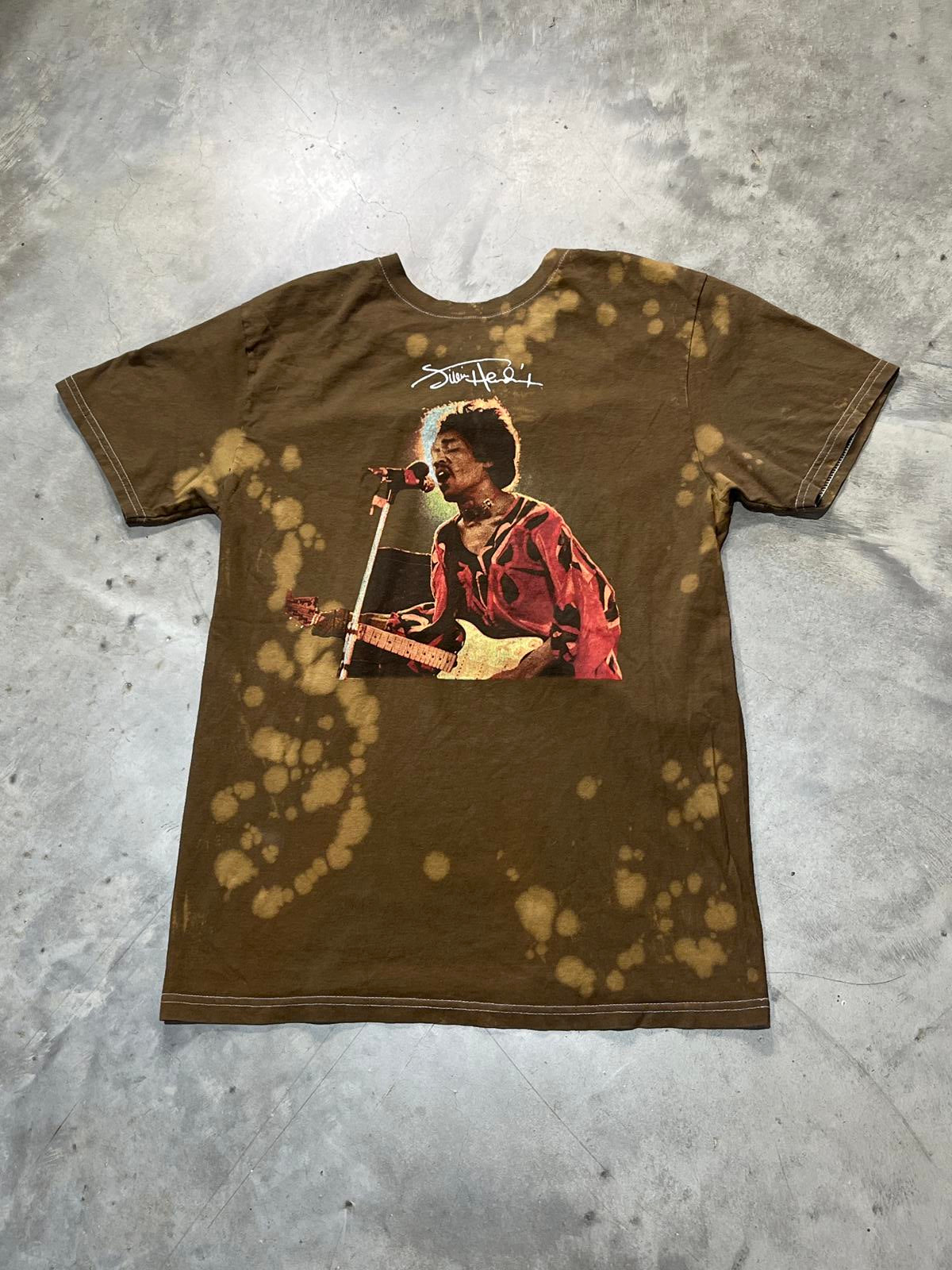 Jimi Hendrix Preowned Medium Tie Dye T-shirt