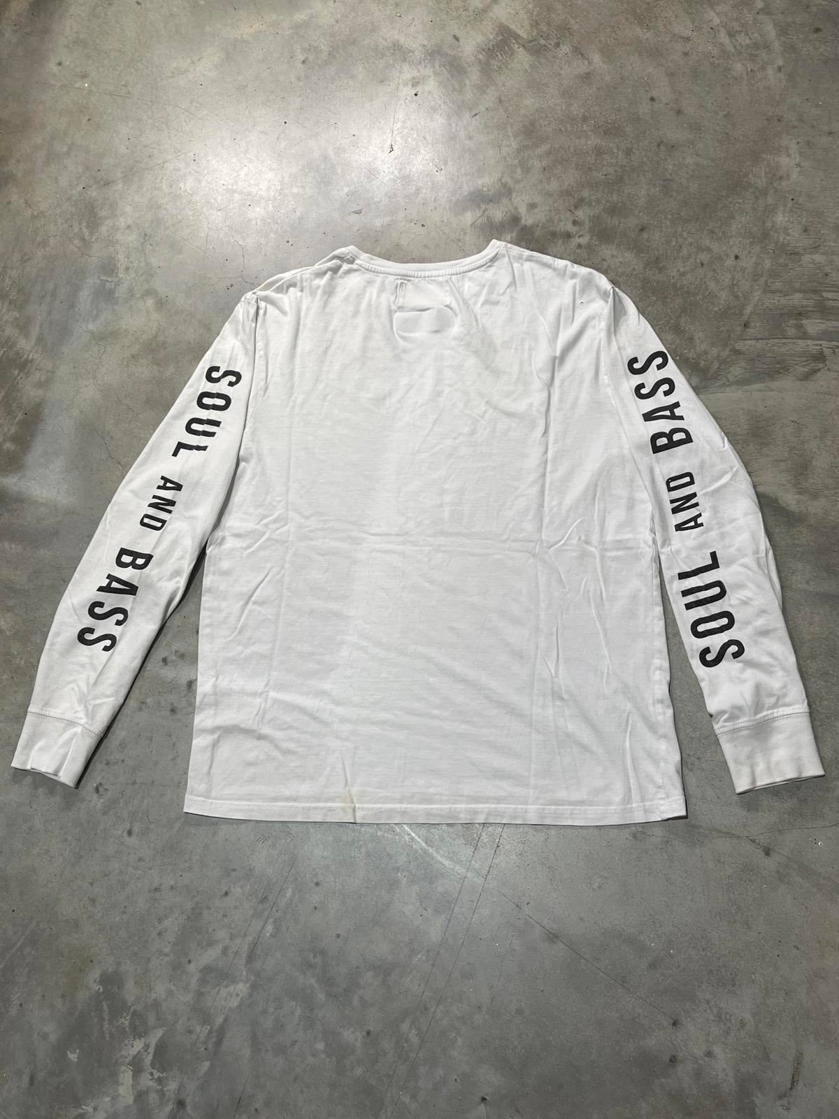 Soul & Bass Record Store Preowned Medium Long Sleeve T-shirt