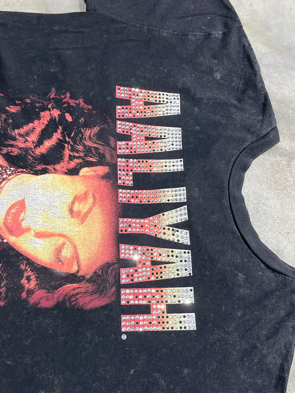 Aaliyah Preowned Large Cropped T-shirt