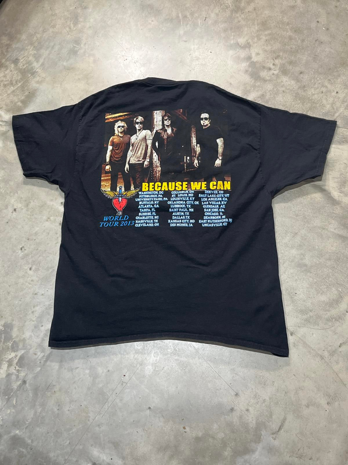 Bon Jovi Preowned XL T-shirt
