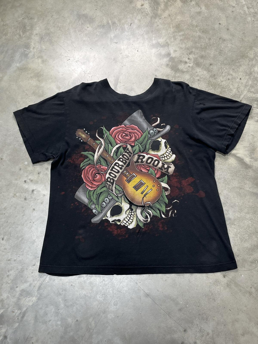 The Bourbon Room Rock Of Ages Preowned Medium T-shirt