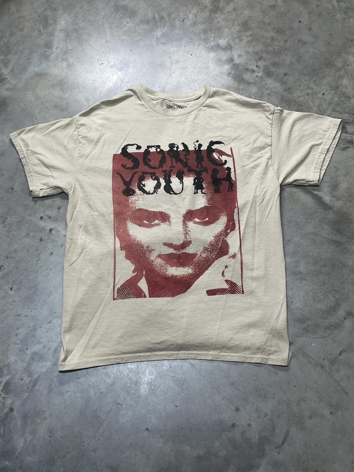 Sonic Youth Preowned Large T-shirt