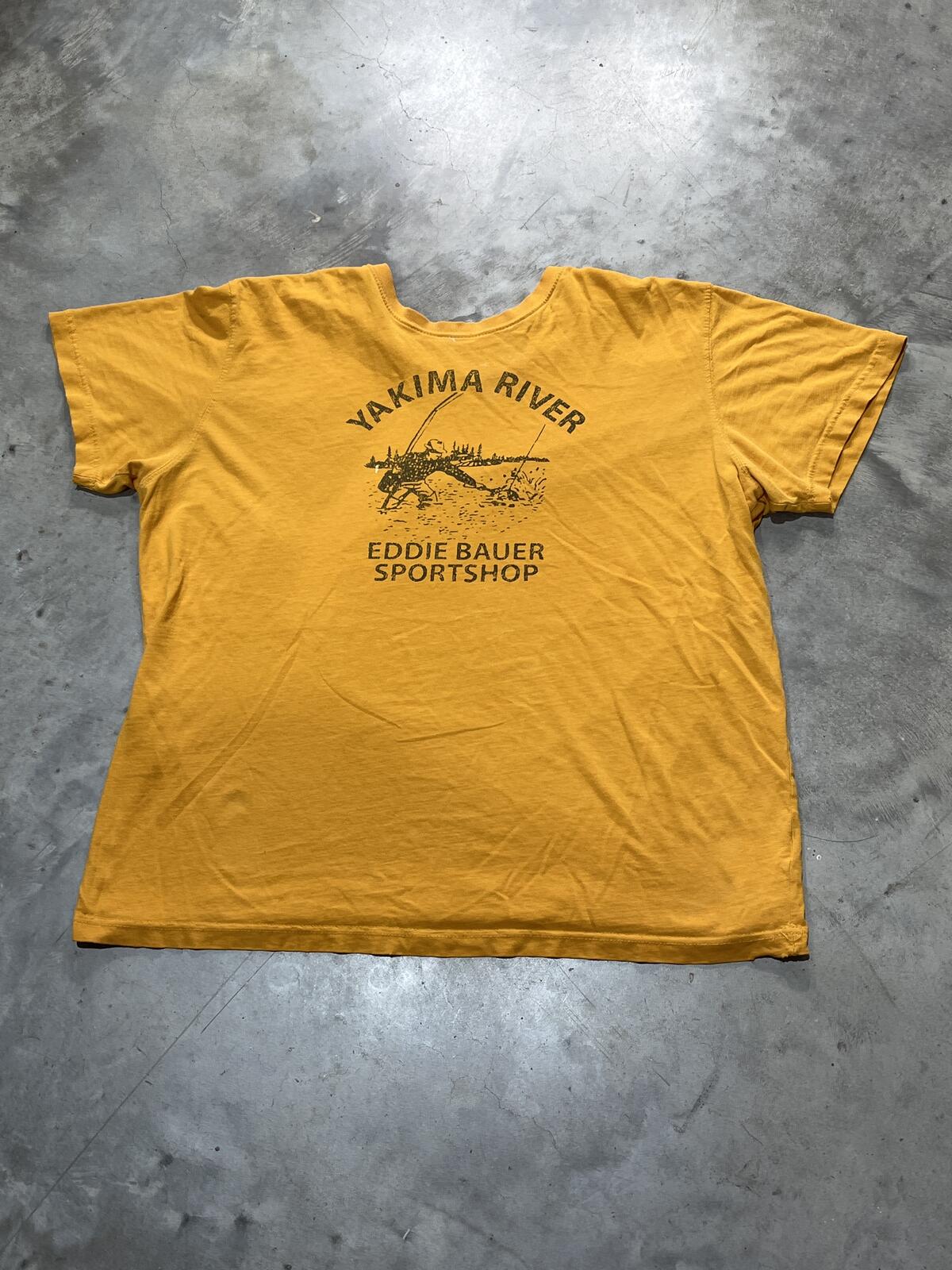 Eddie Bauer Yakima River Preowned Large T-shirt