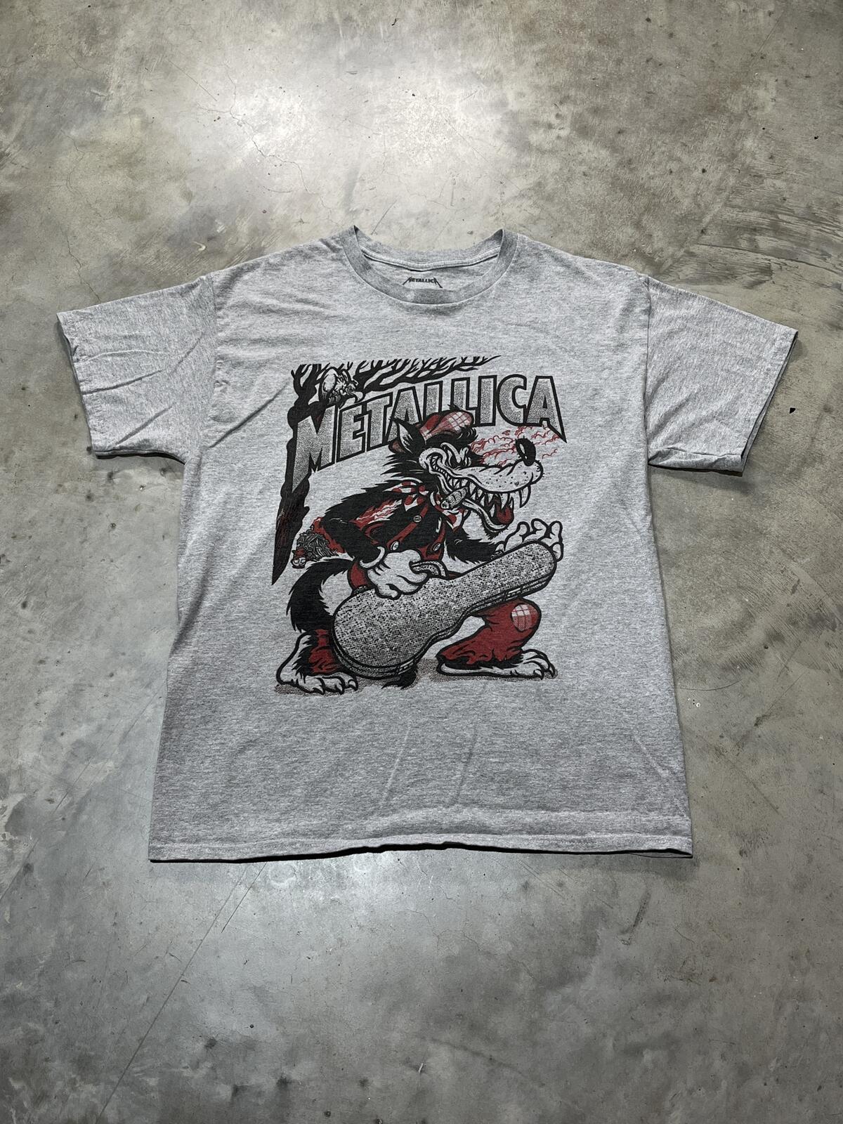Metallica Preowned Large T-shirt