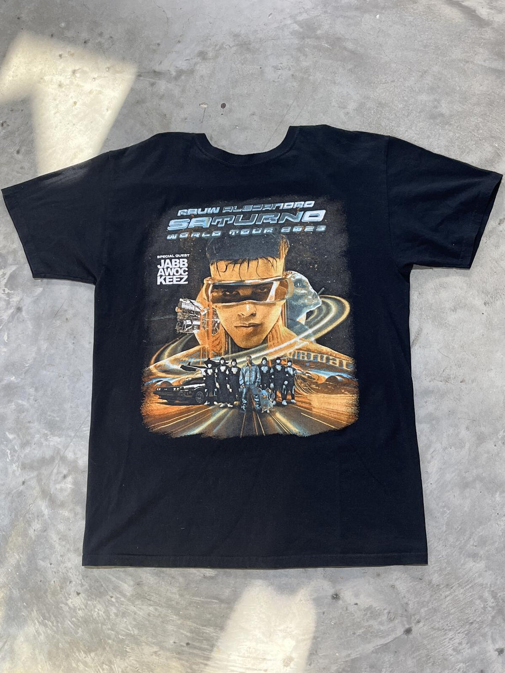 Rauw Alejandro Saturno Preowned Medium T-shirt
