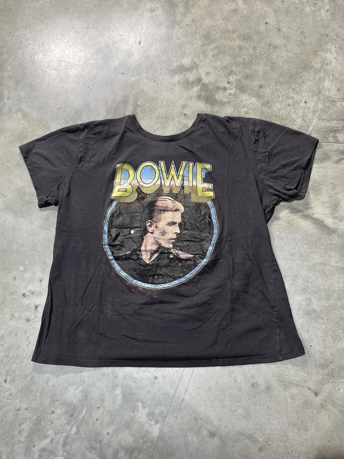 David Bowie Preowned Large T-shirt