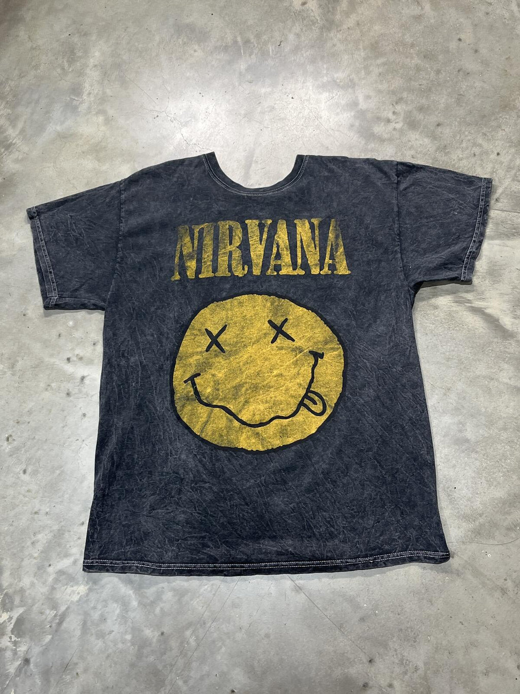 Nirvana Preowned Large Tie Dye T-shirt