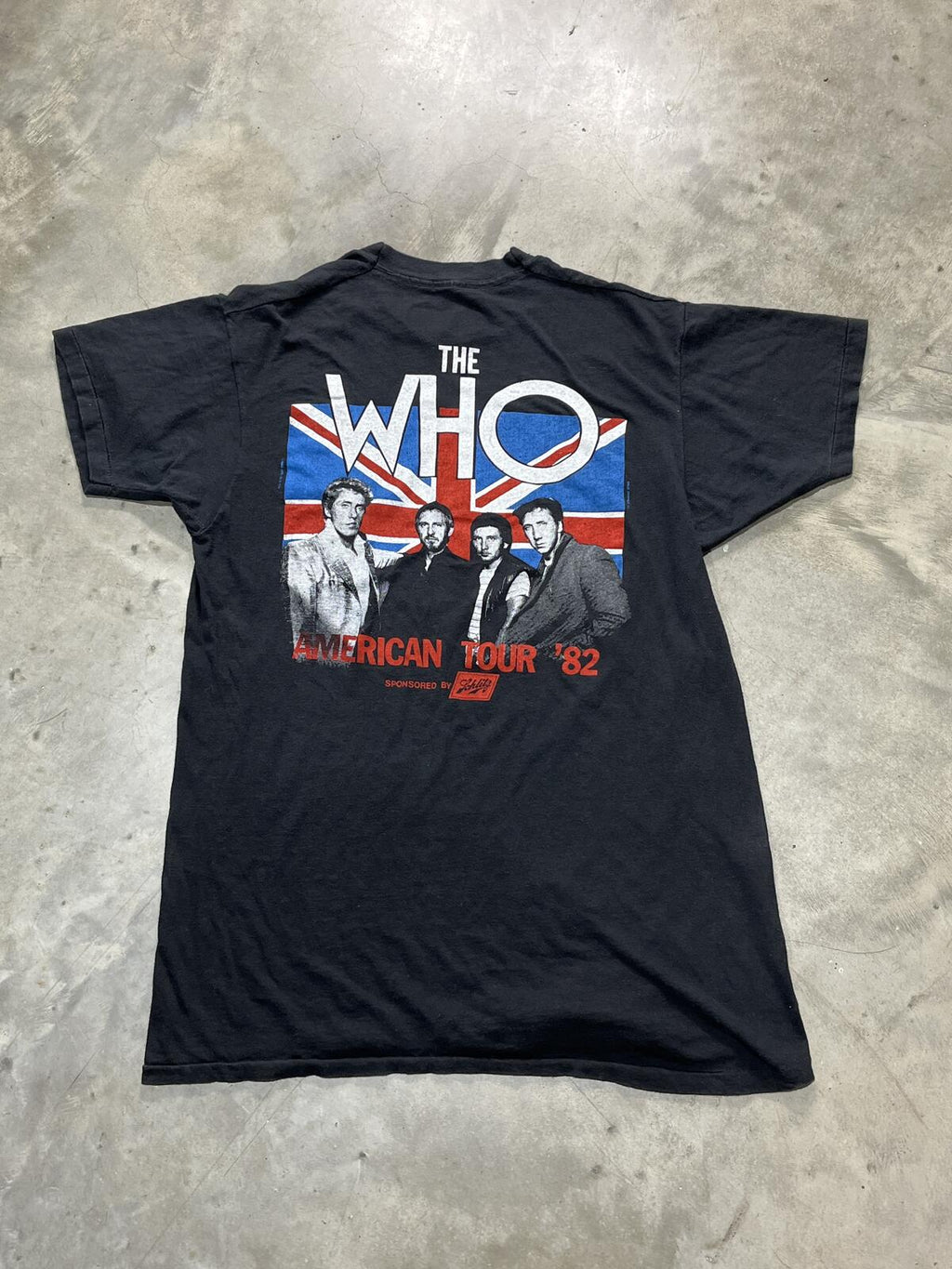 Vintage The Who 1982 Preowned XL T-shirt