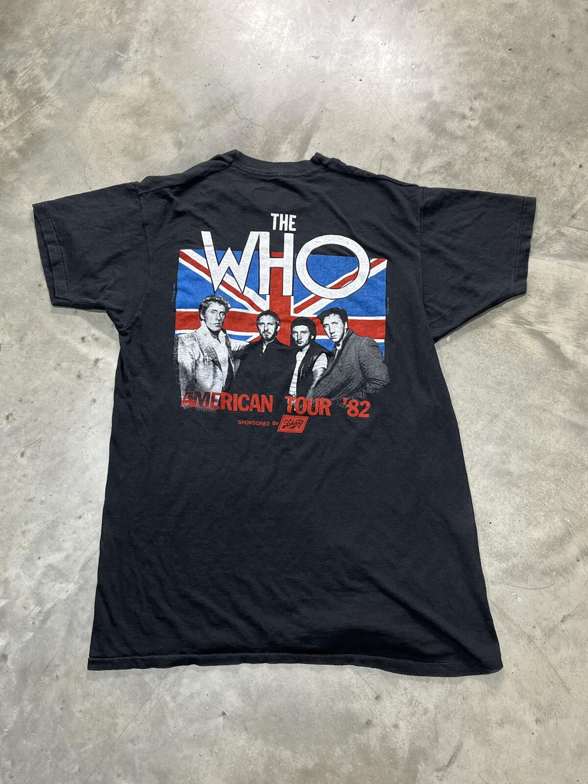 Vintage The Who 1982 Preowned XL T-shirt