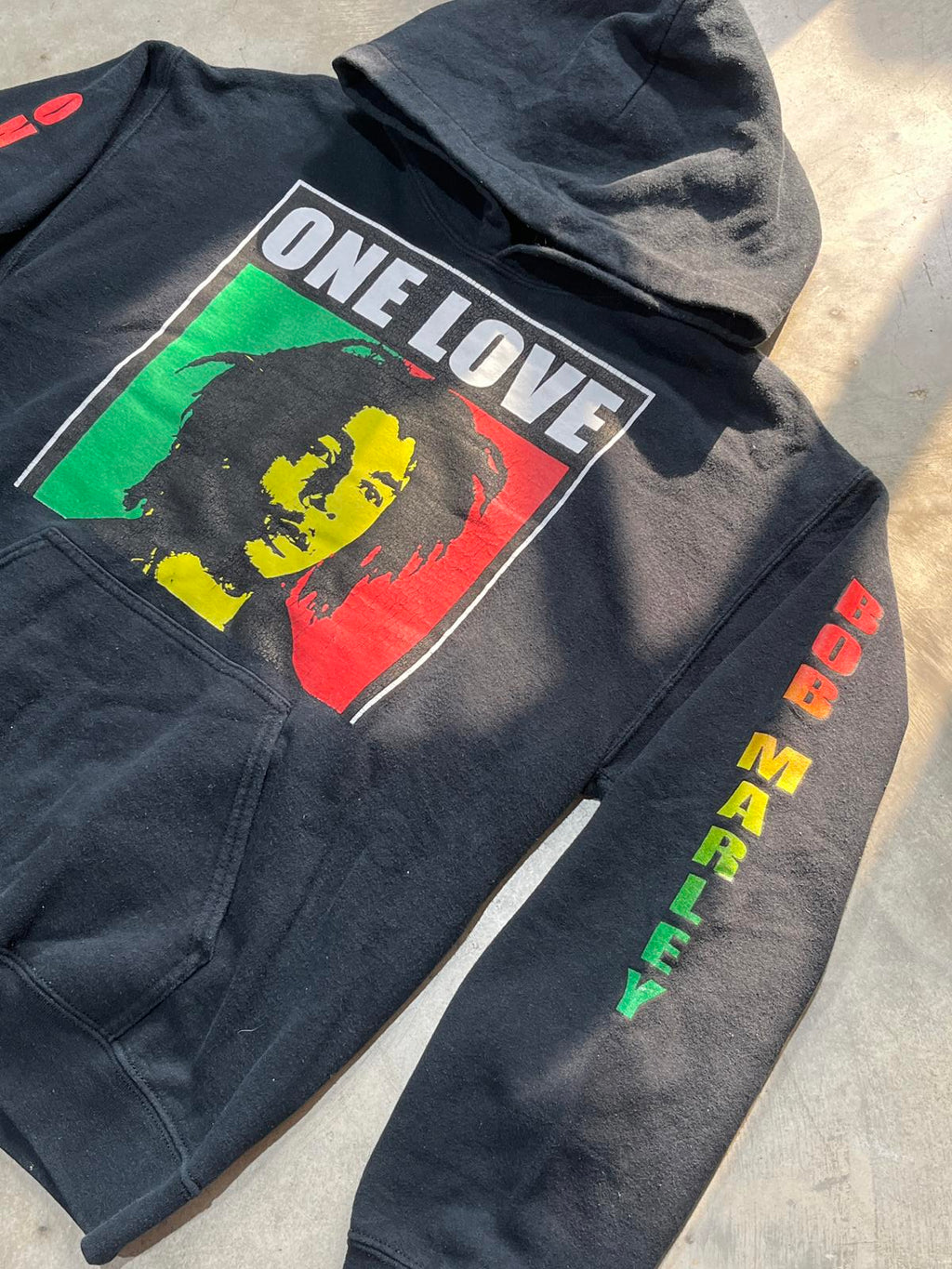 Bob Marley Preowned Medium Hoodie