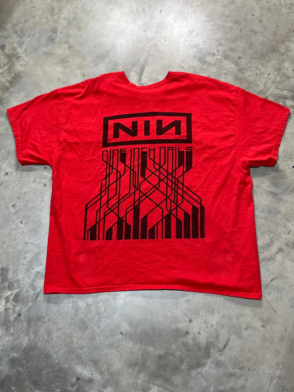Nine Inch Nails Preowned 2XL T-shirt