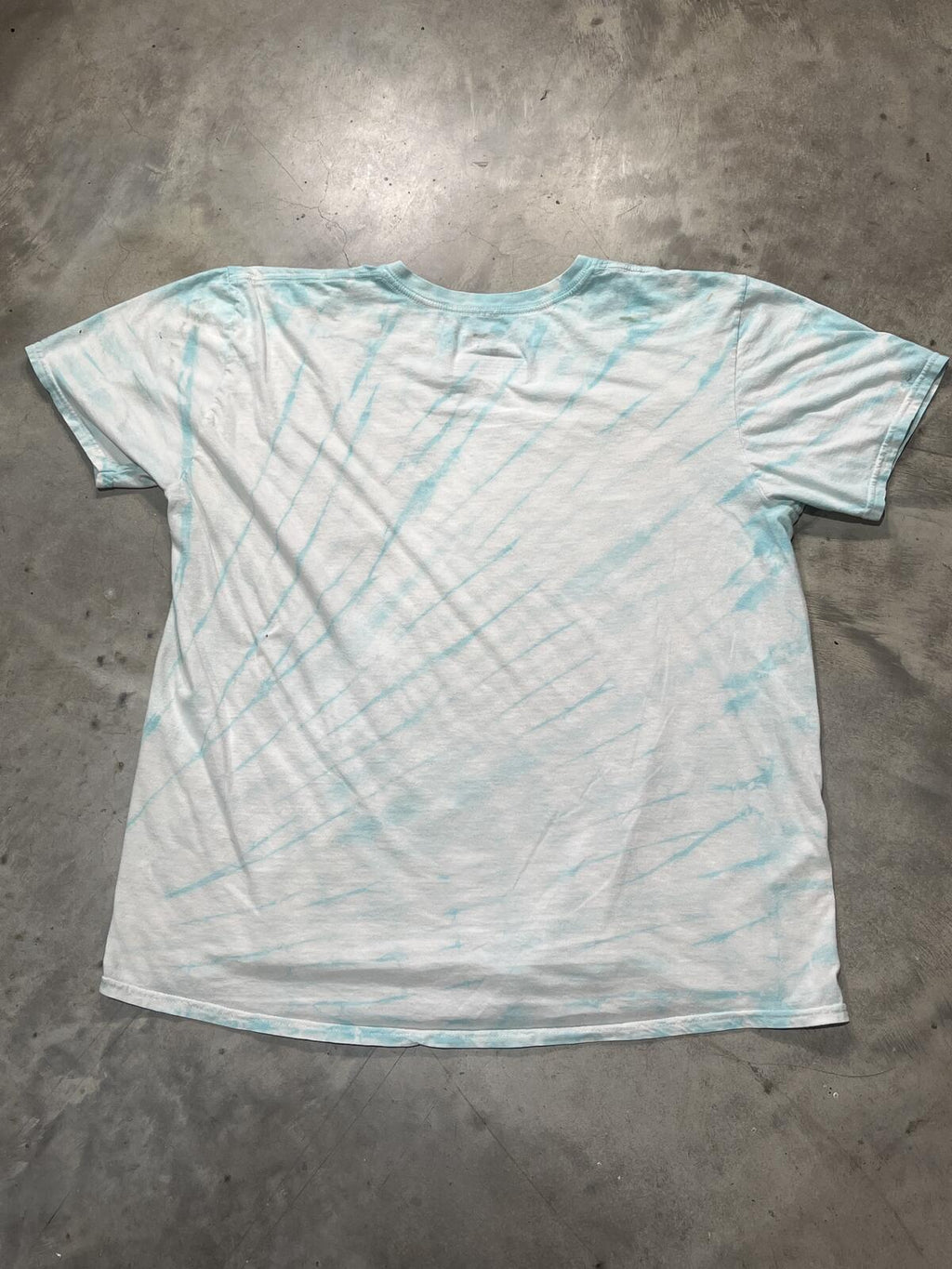 The Rolling Stones Preowned Medium Tie Dye T-shirt