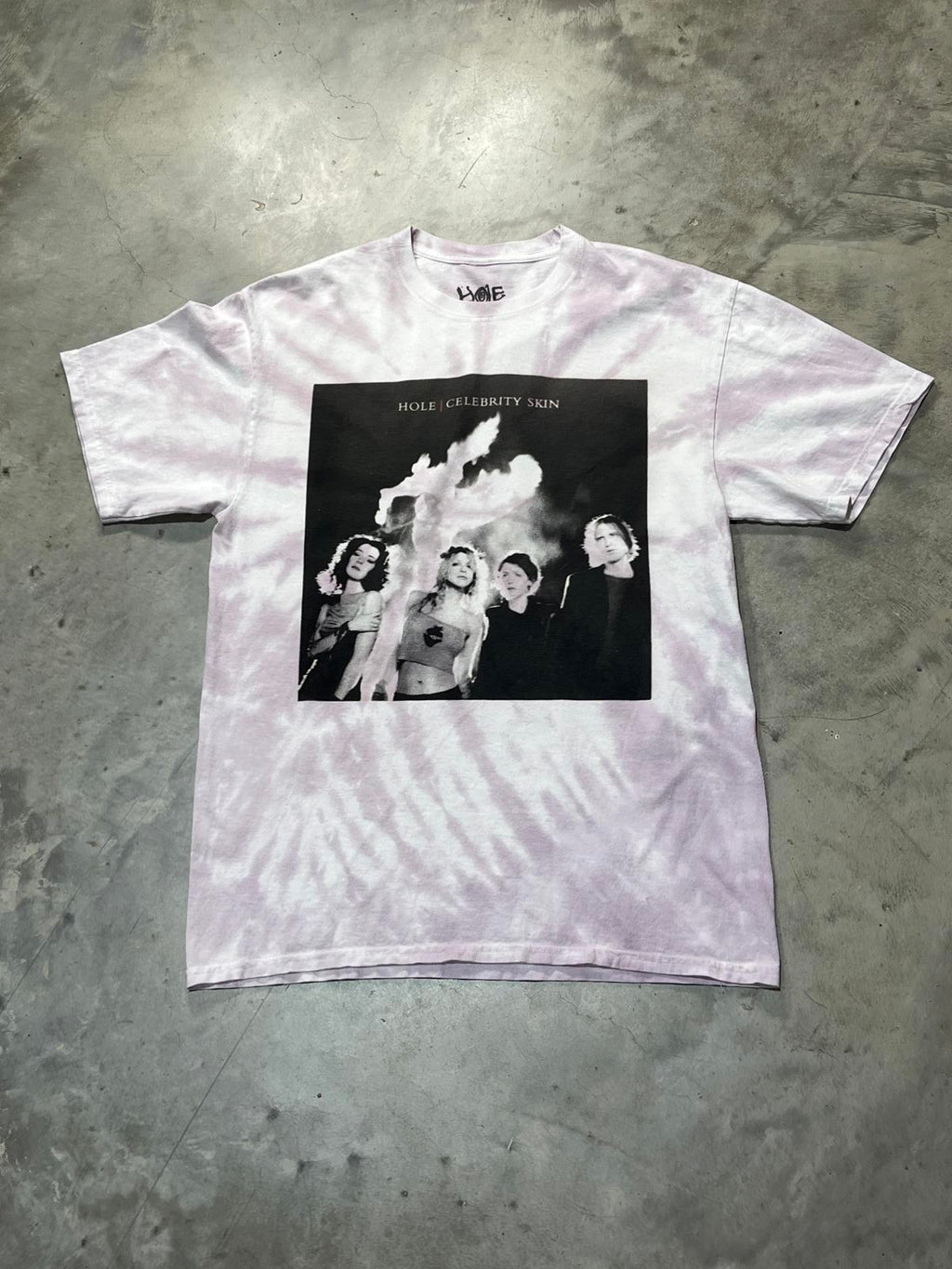 Hole Preowned Medium Tie Dye T-shirt