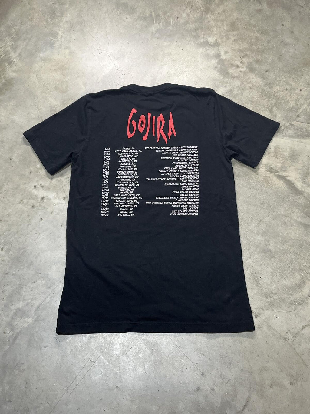 Gojira Preowned Medium T-shirt
