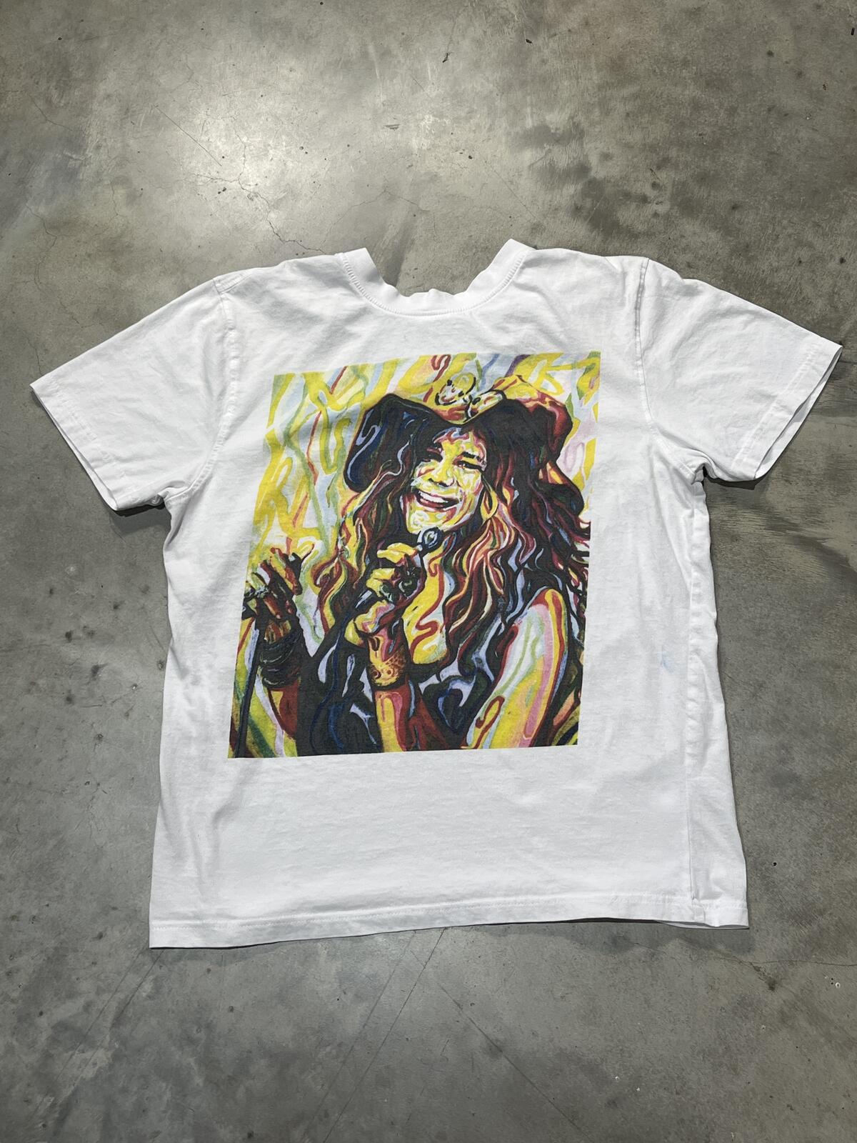 Janis Joplin Preowned Medium T-shirt