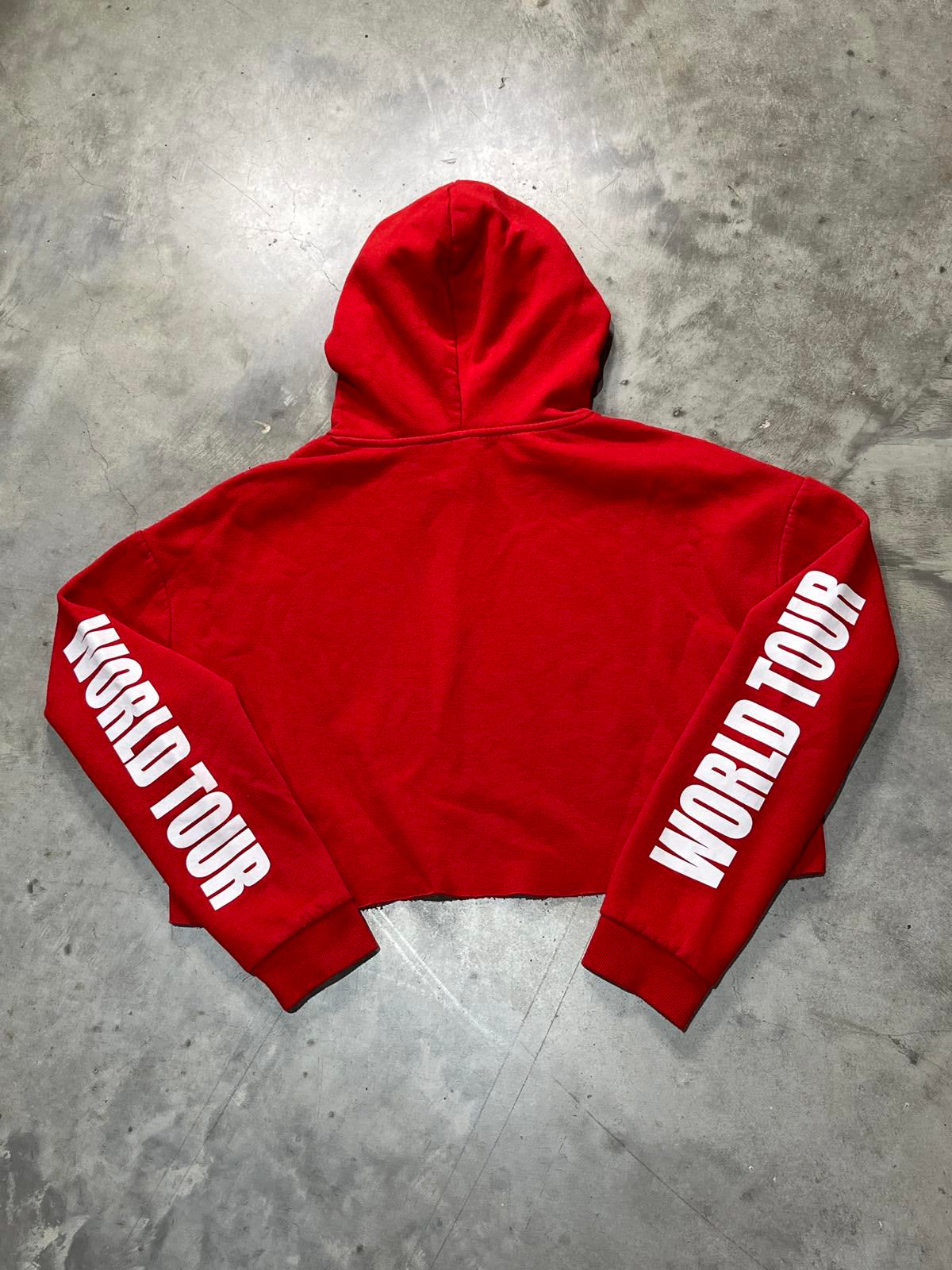 Justin Bieber Preowned Small Cropped Hoodie