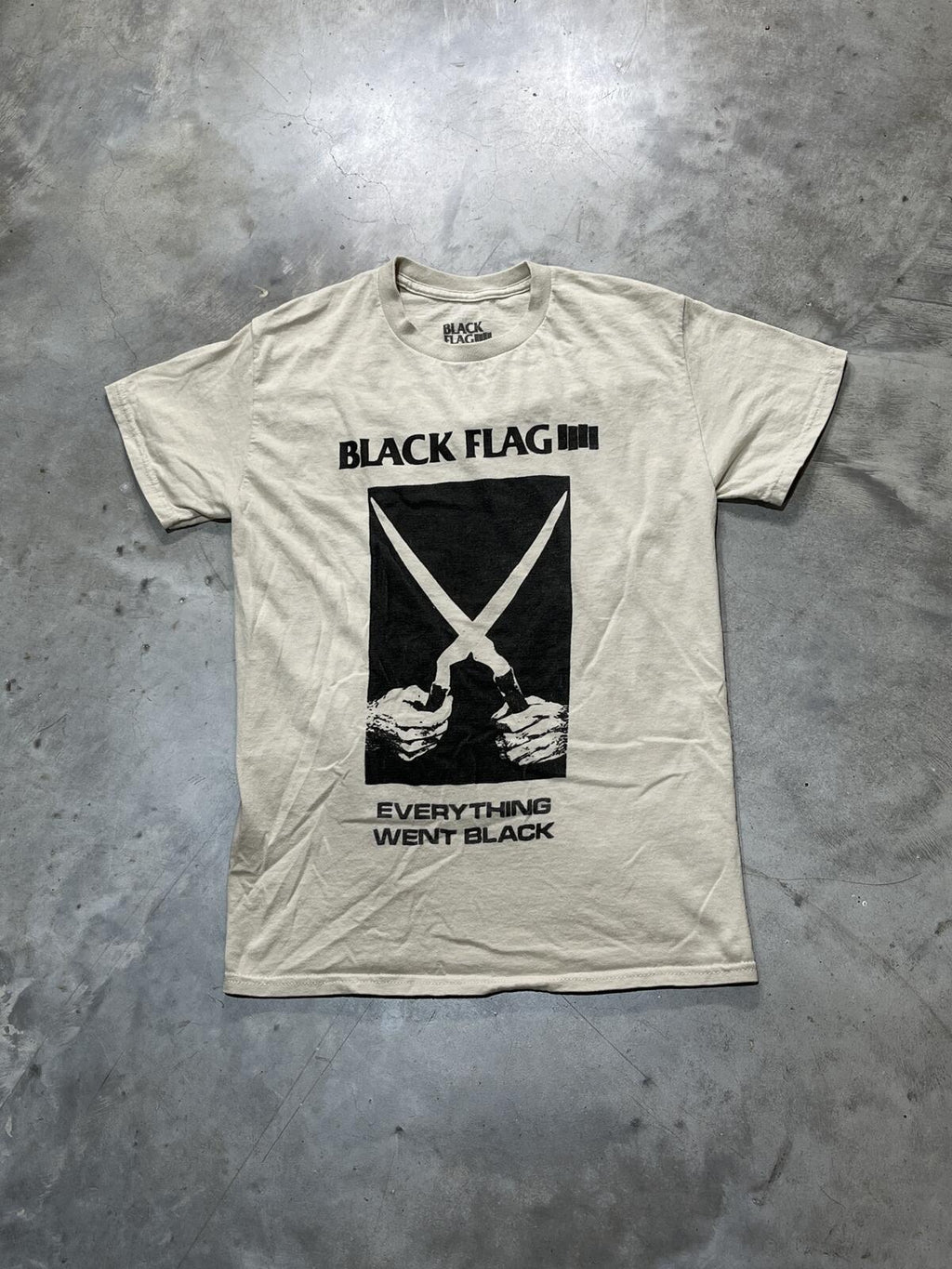 Black Flag Preowned Small T-shirt