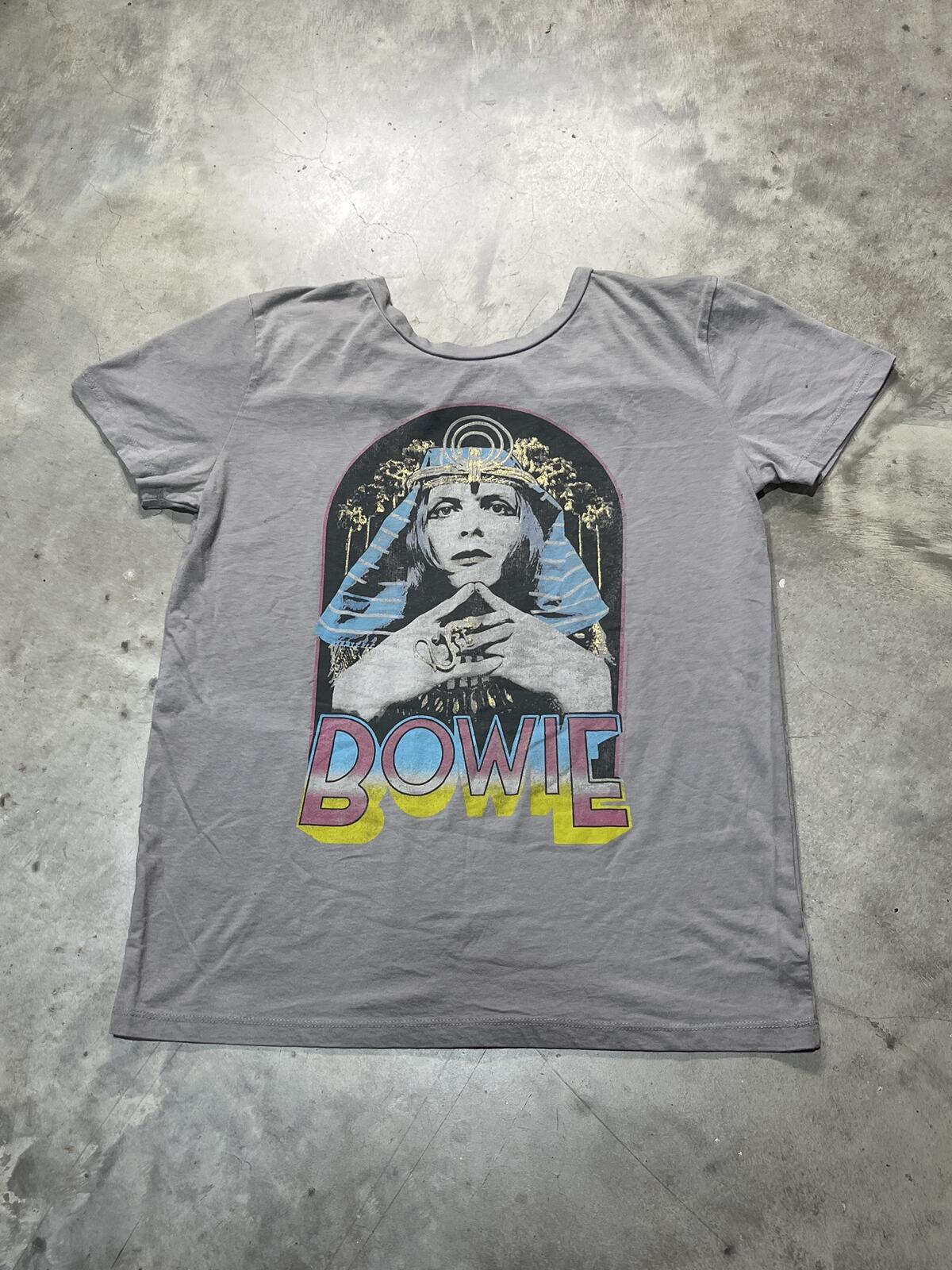 David Bowie Preowned Large T-shirt