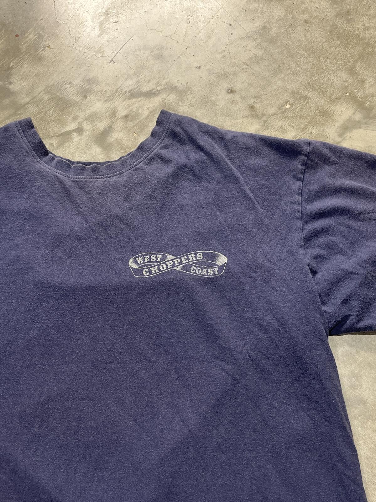 West Coast Choppers Long Beach Preowned Large T-shirt