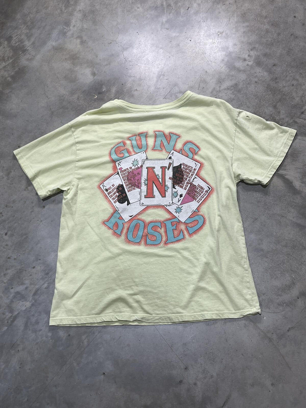 Guns N Roses Preowned Medium T-shirt