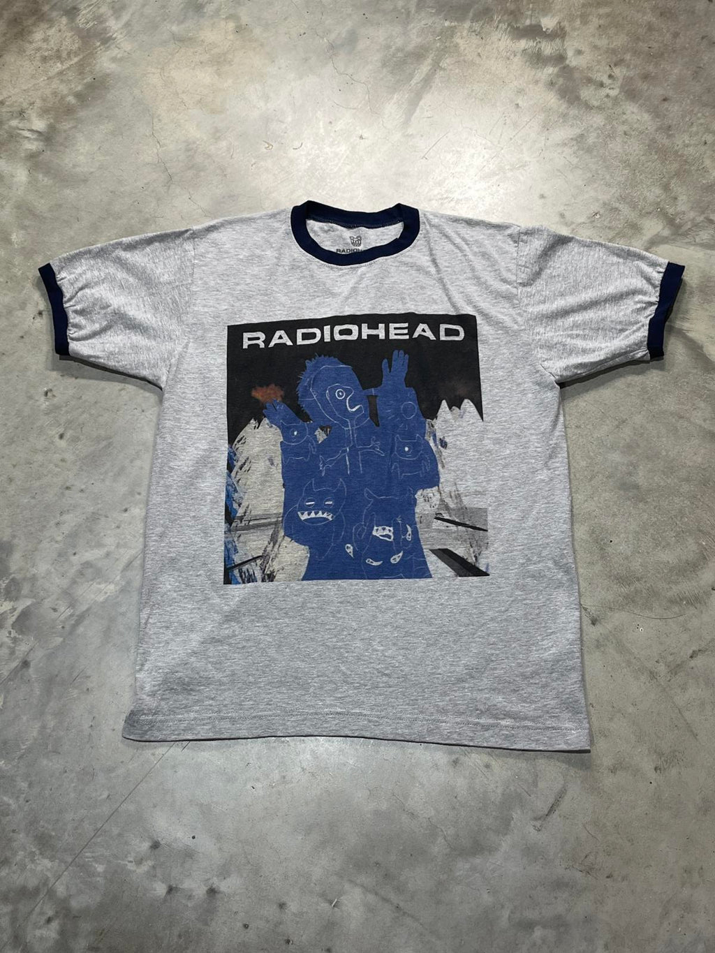 Radiohead Preowned Medium Ringer T-shirt