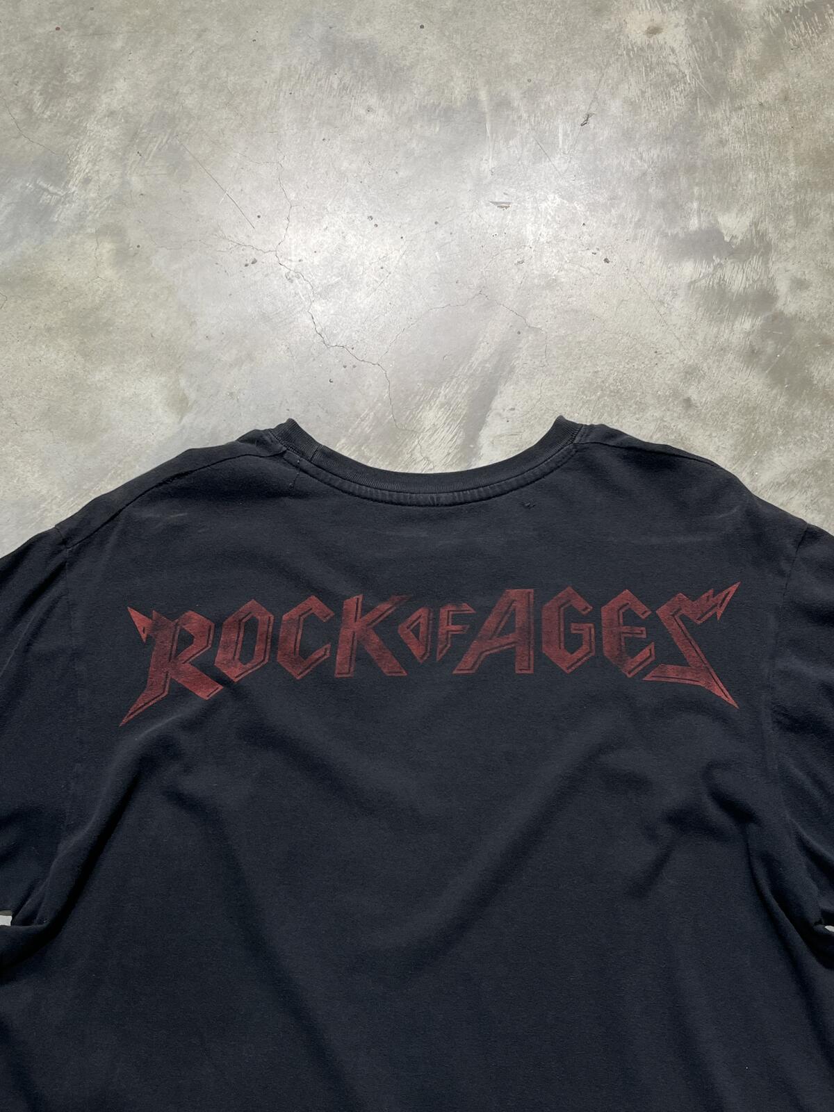 The Bourbon Room Rock Of Ages Preowned Medium T-shirt