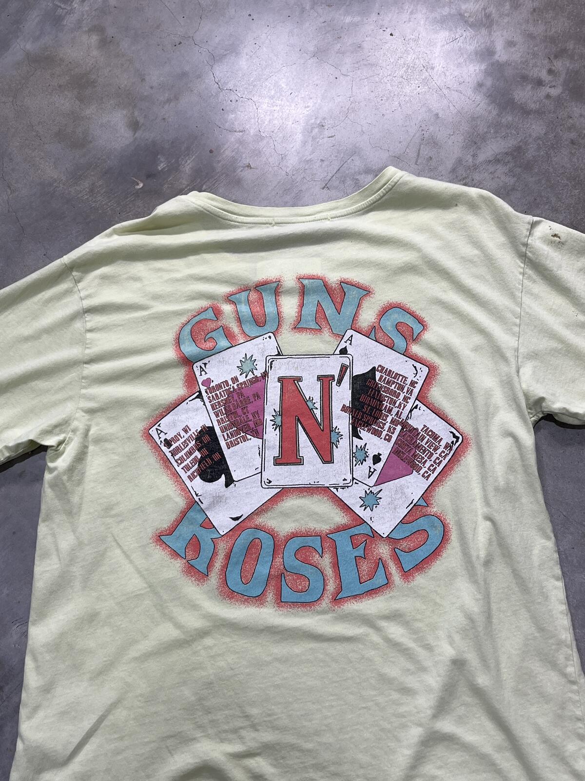 Guns N Roses Preowned Medium T-shirt