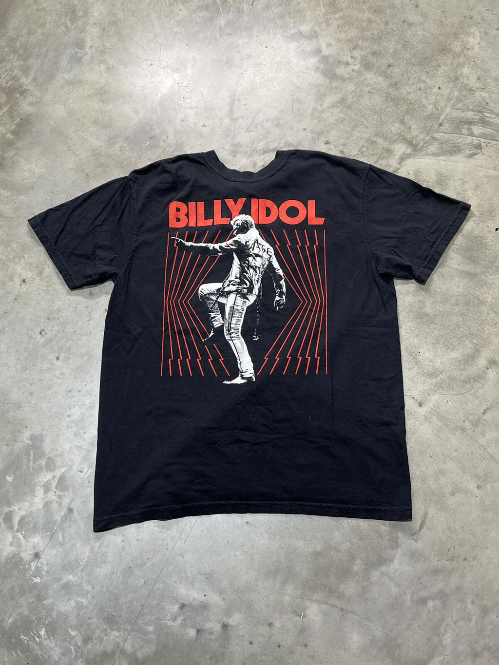 Billy Idol Preowned Large T-shirt