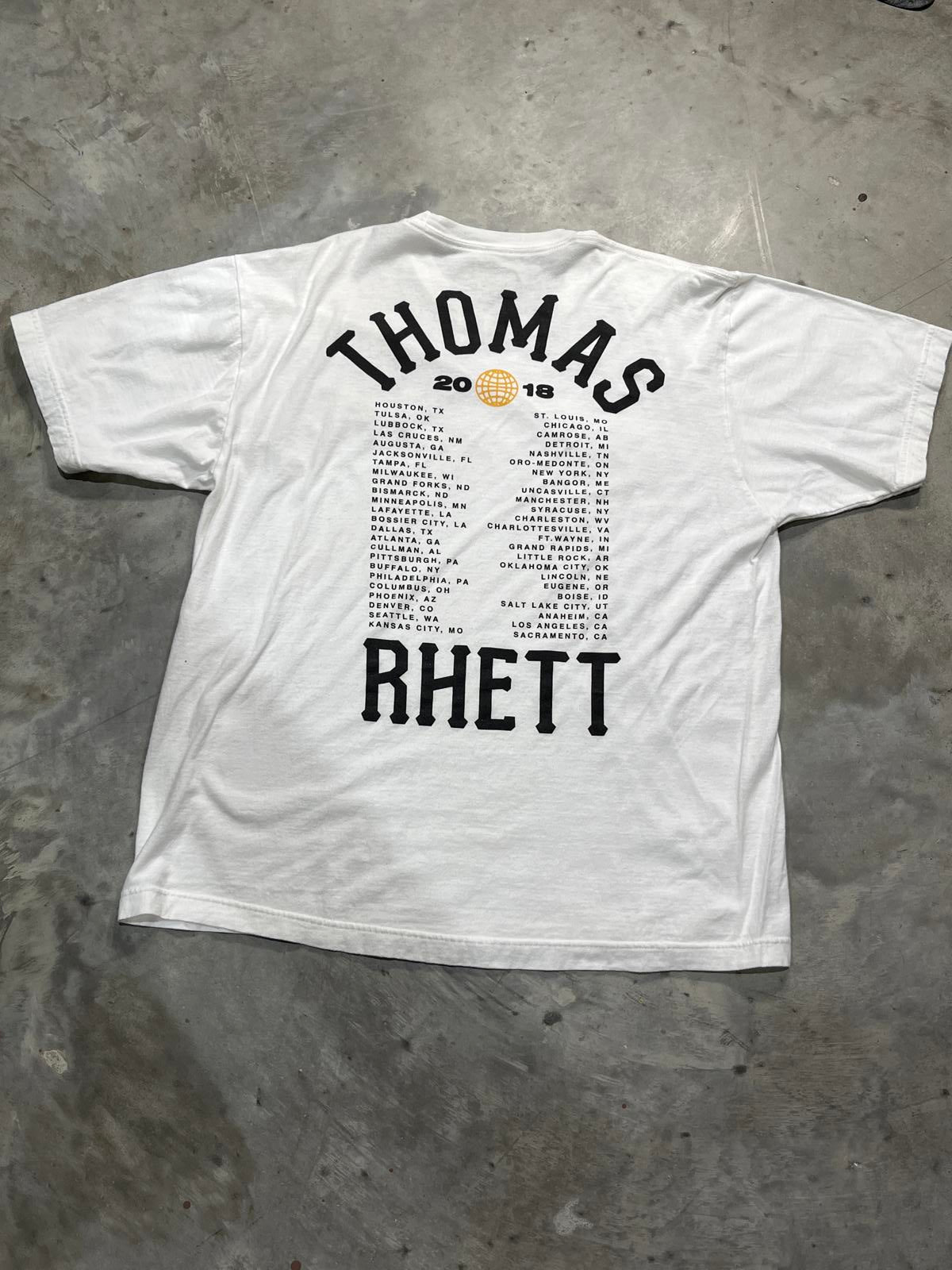 Thomas Rhett Preowned XL Band T-shirt