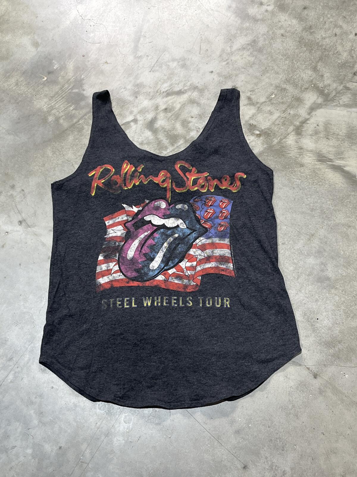 The Rolling Stones Preowned Medium Tank Top T-shirt
