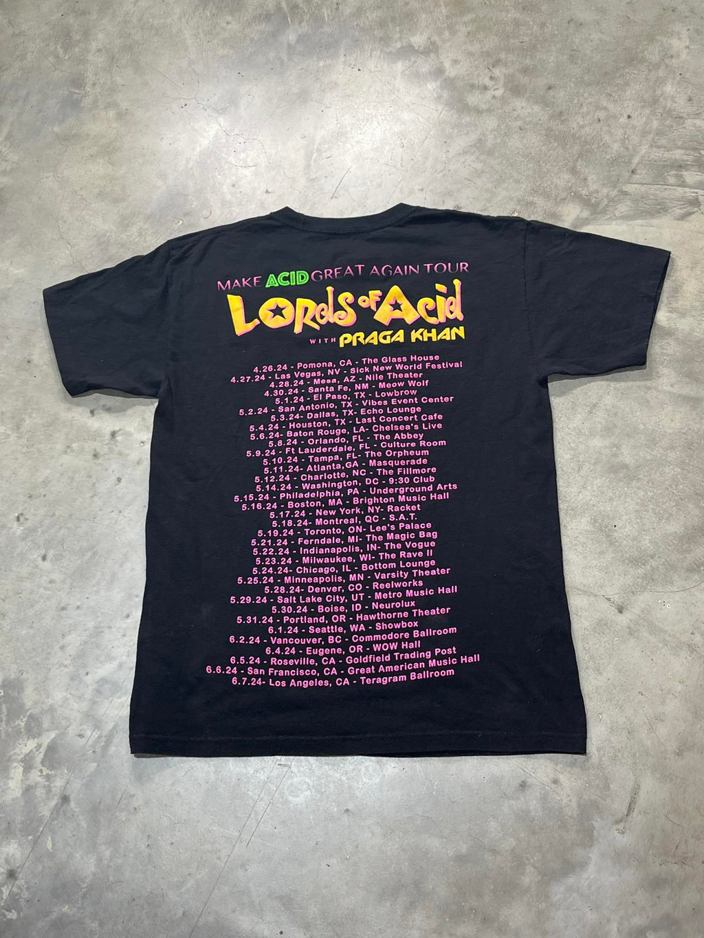 Lords Of Acid Preowned Medium T-shirt