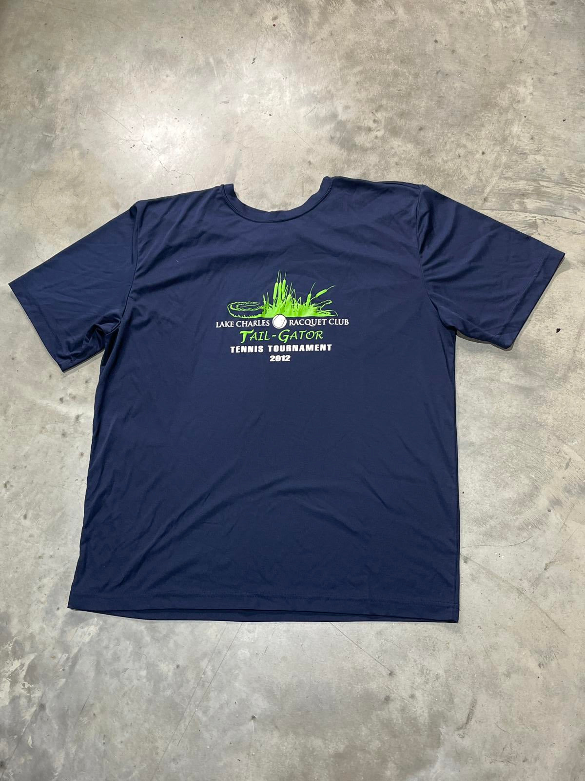 2012 Lake Charles Racquet Club Tennis Preowned XL T-Shirt
