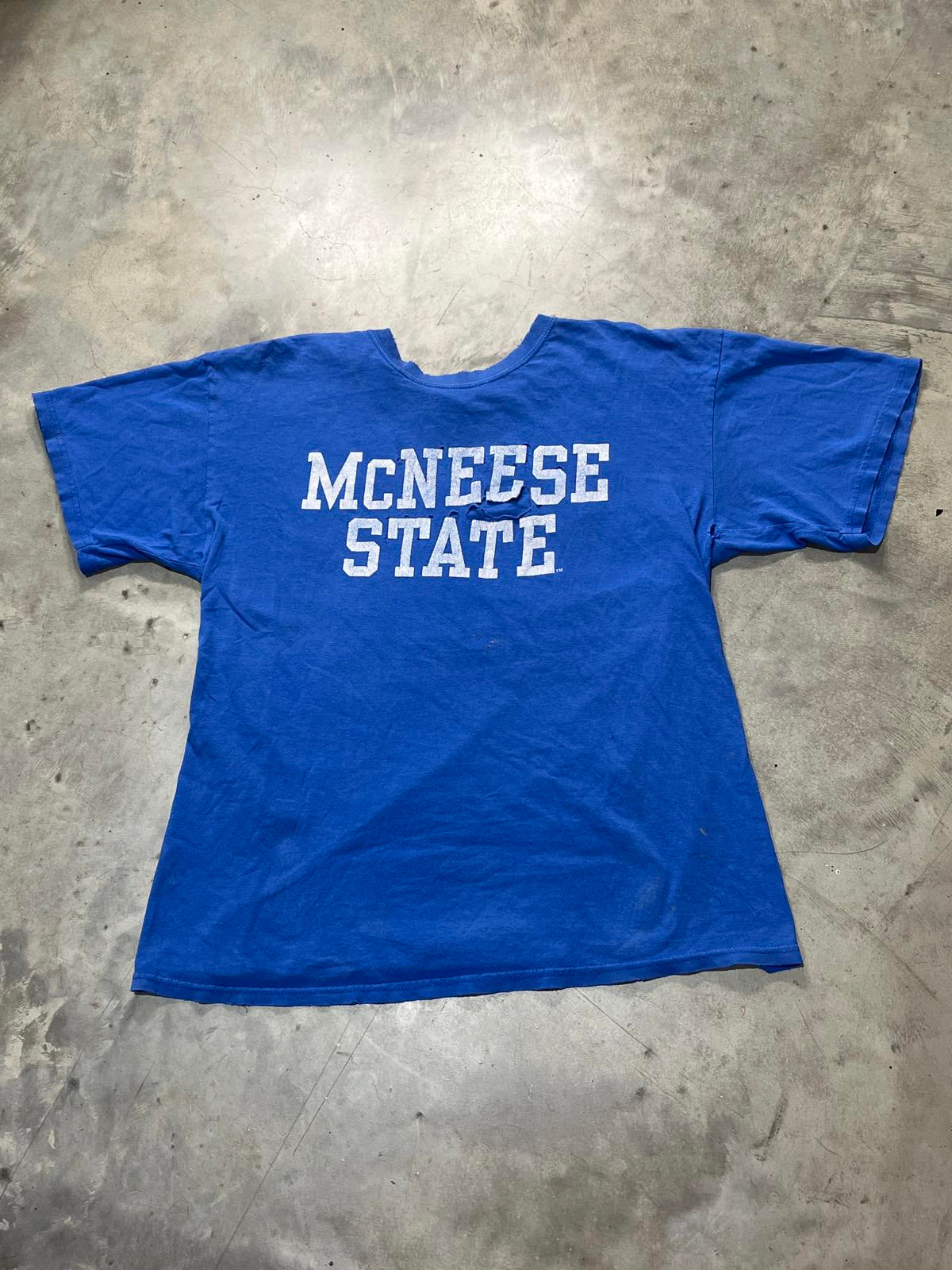 Vintage McNeese Preowned Large Distressed T-shirt