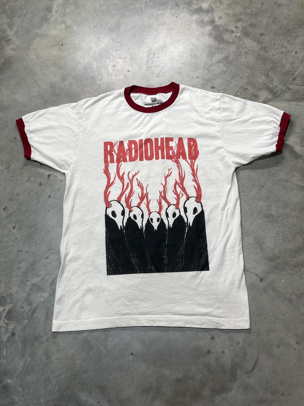 Radiohead Preowned Medium Ringer T-shirt