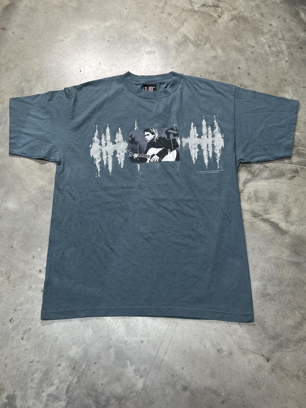 Vintage 1997 Kurt Cobain The End Of Music Preowned XL T-shirt