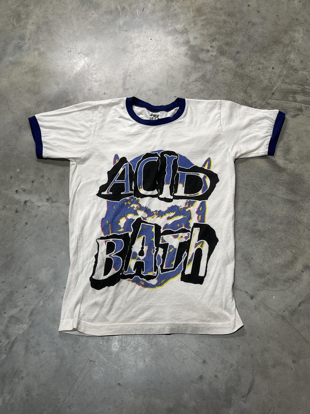 Acid Bath Preowned Small Ringer T-shirt