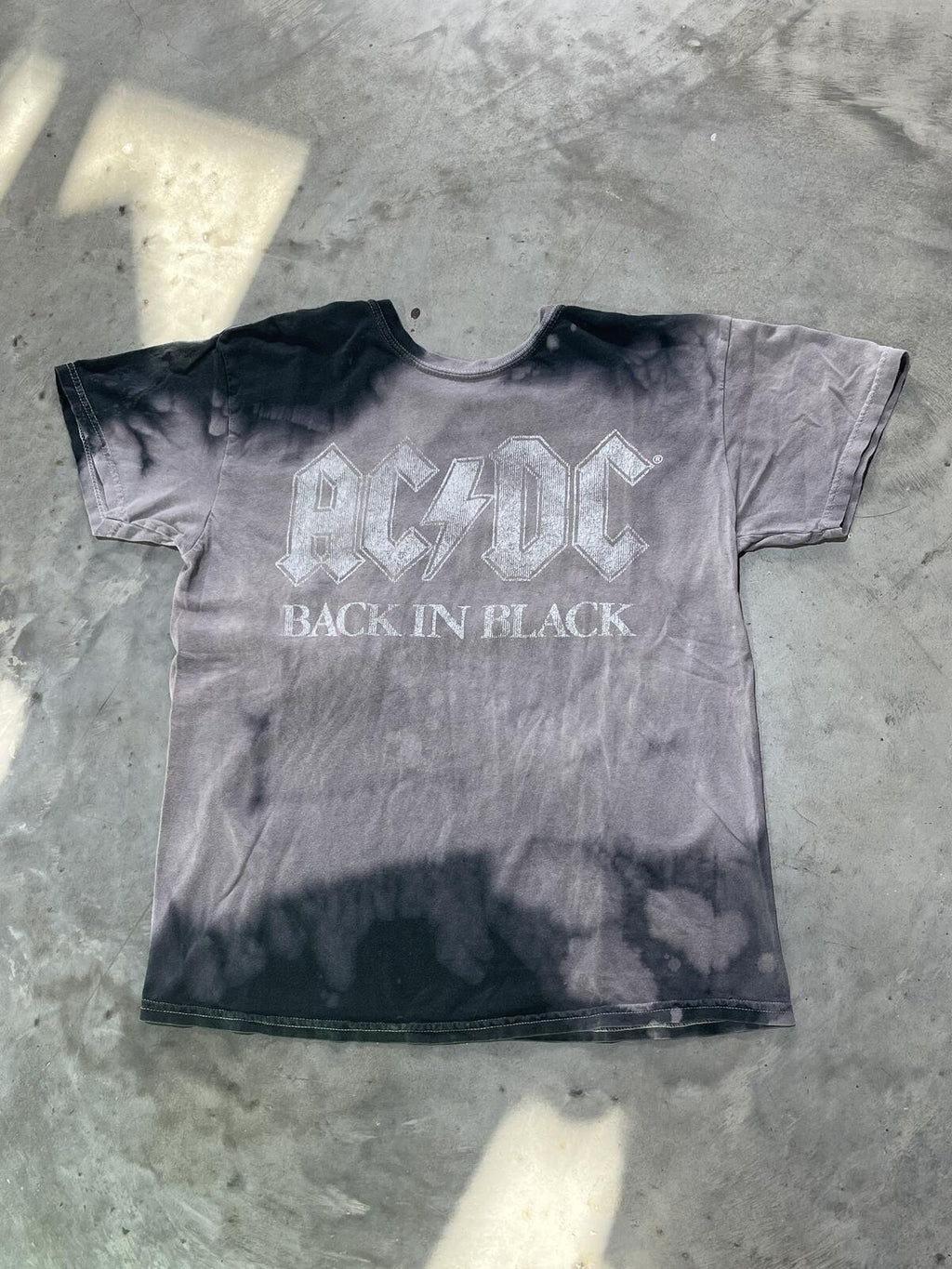 ACDC Preowned Small Tie Dye T-shirt