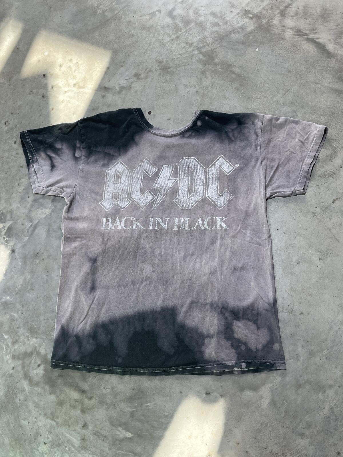 ACDC Preowned Small Tie Dye T-shirt