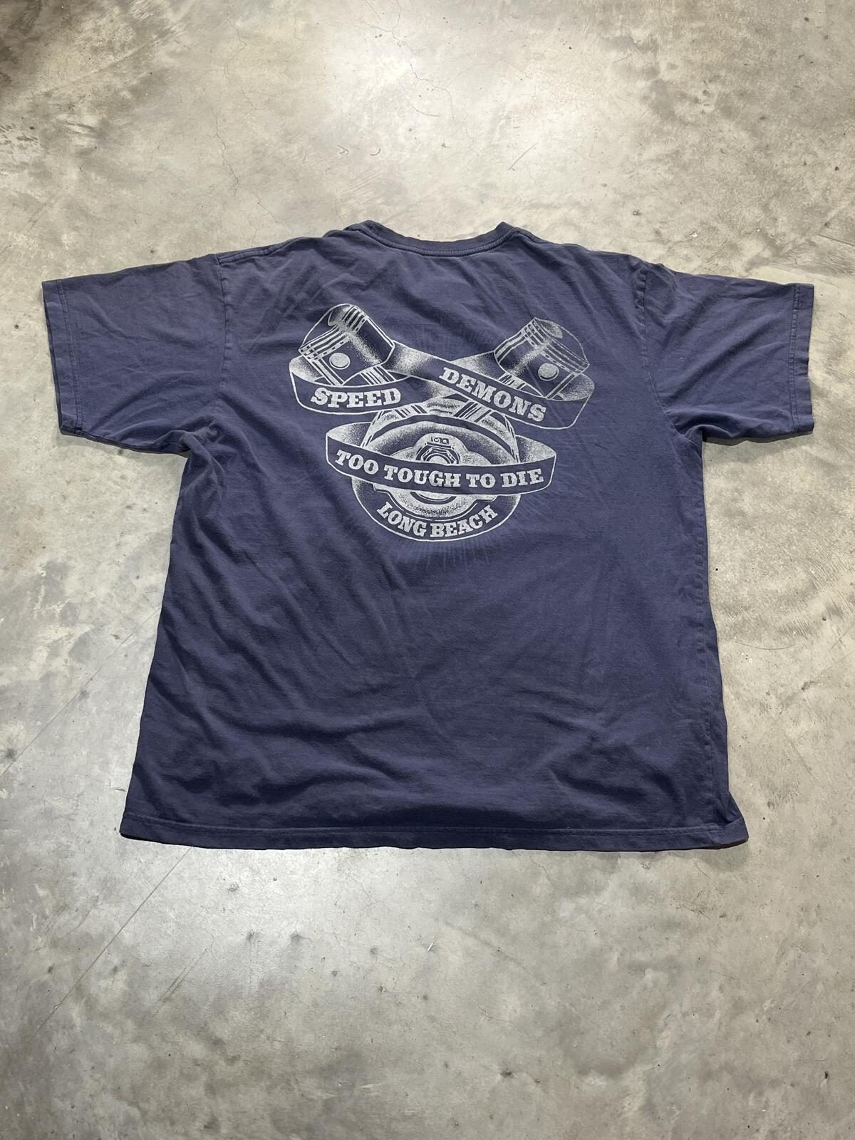 West Coast Choppers Long Beach Preowned Large T-shirt
