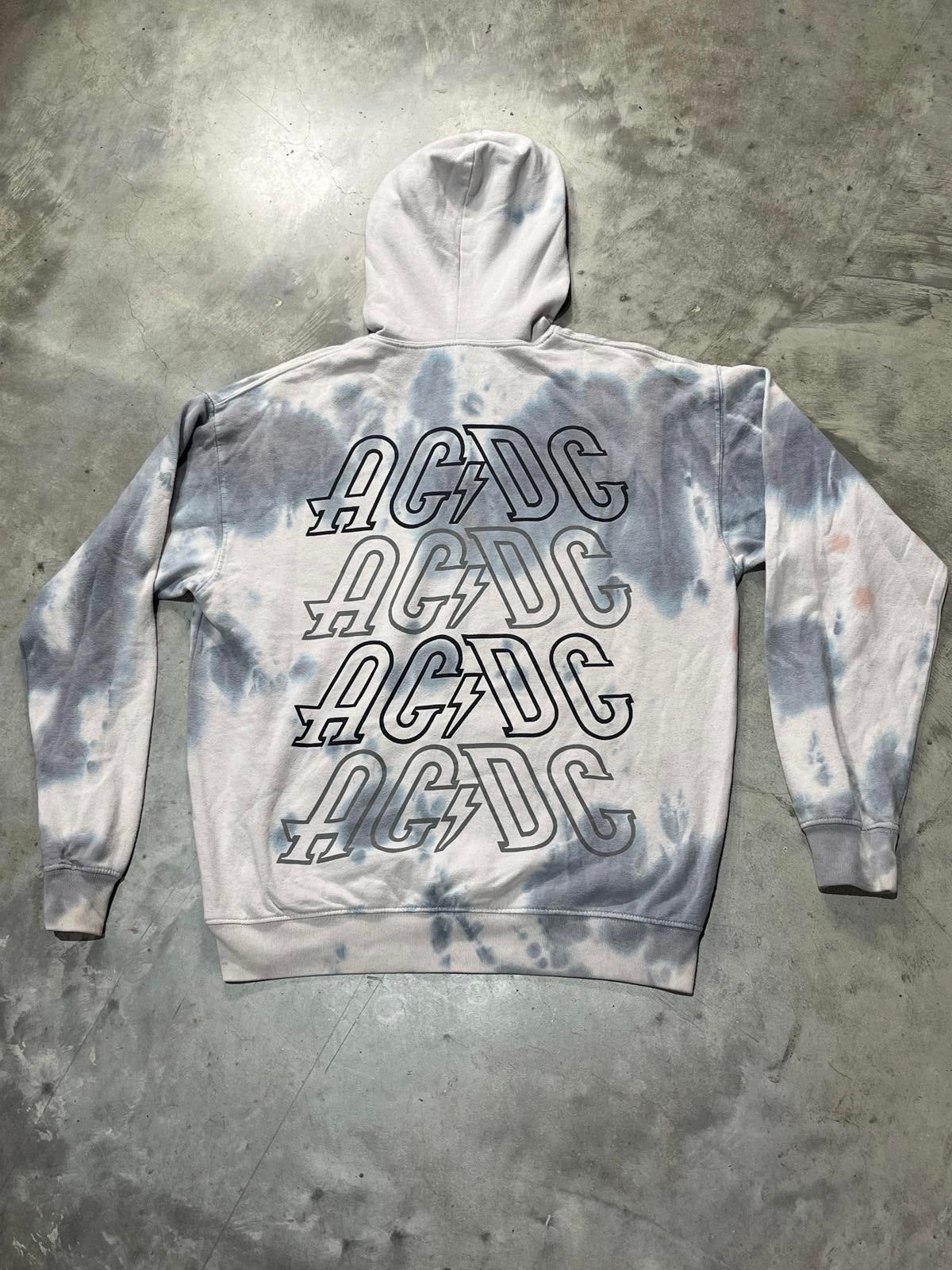 ACDC Preowned Small Tie Dye Hoodie