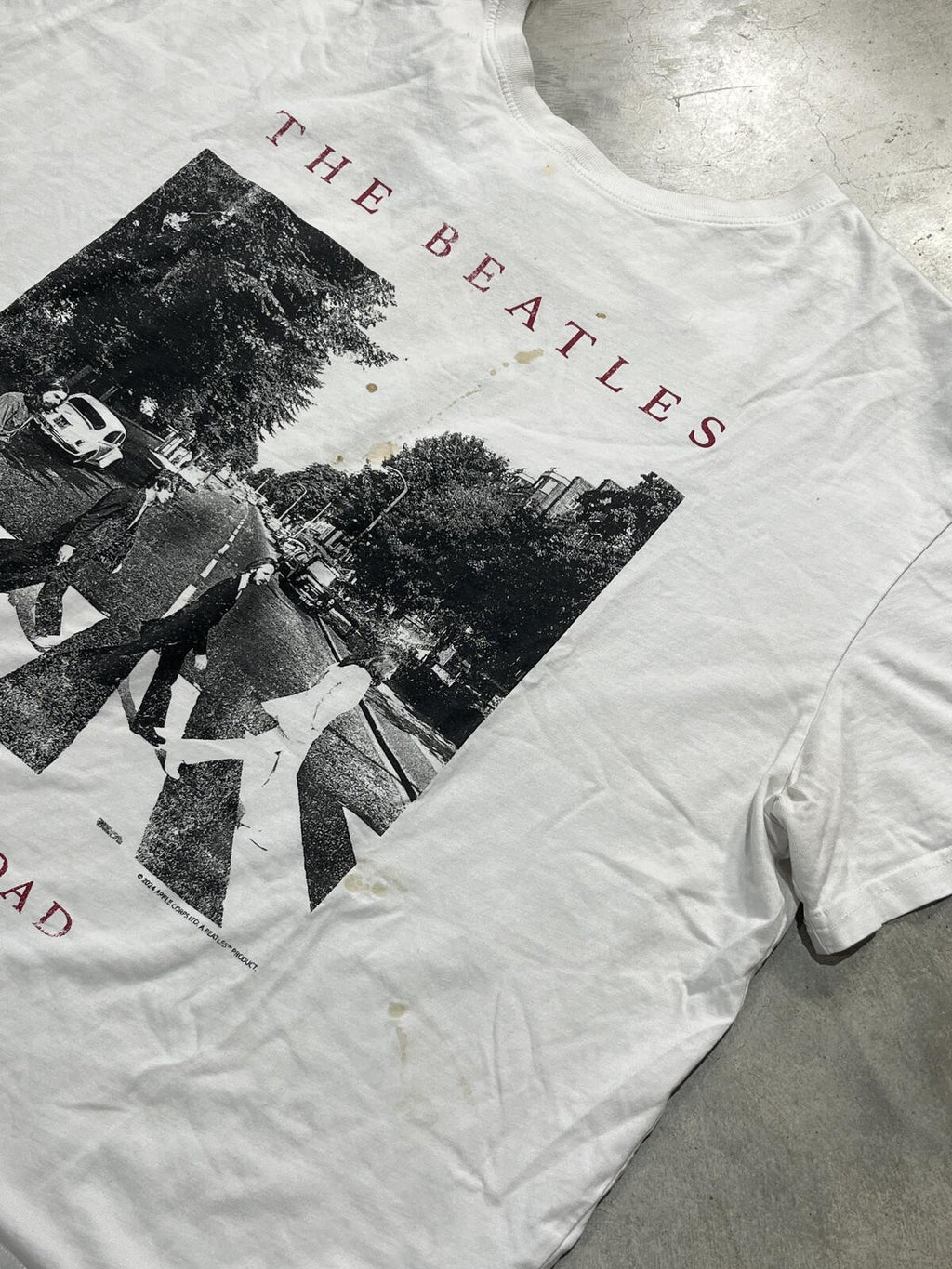 The Beatles Preowned XL T-shirt