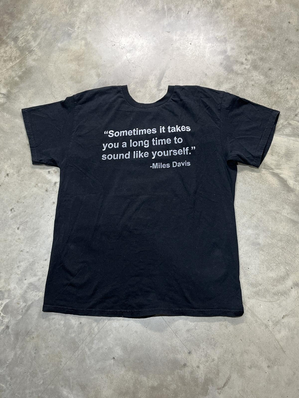Miles Davis Preowned Large T-shirt
