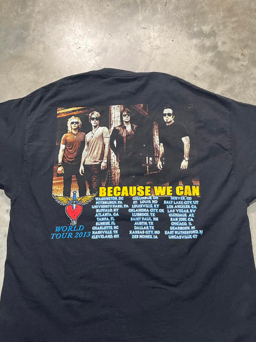Bon Jovi Preowned XL T-shirt