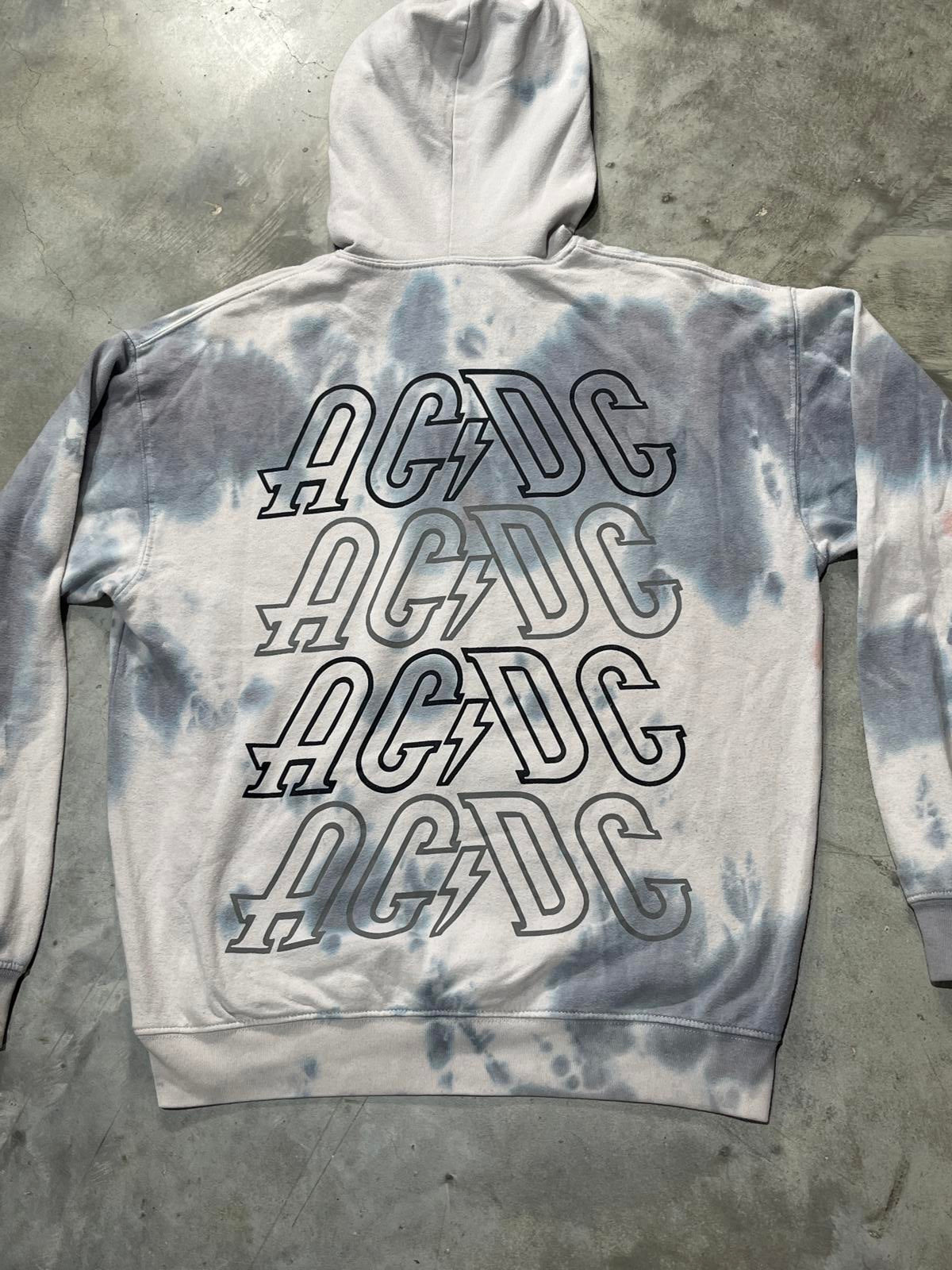 ACDC Preowned Small Tie Dye Hoodie