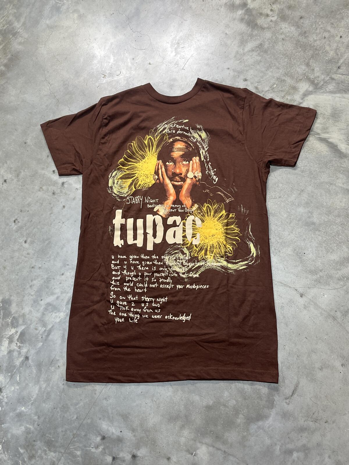 Tupac Preowned Medium T-shirt