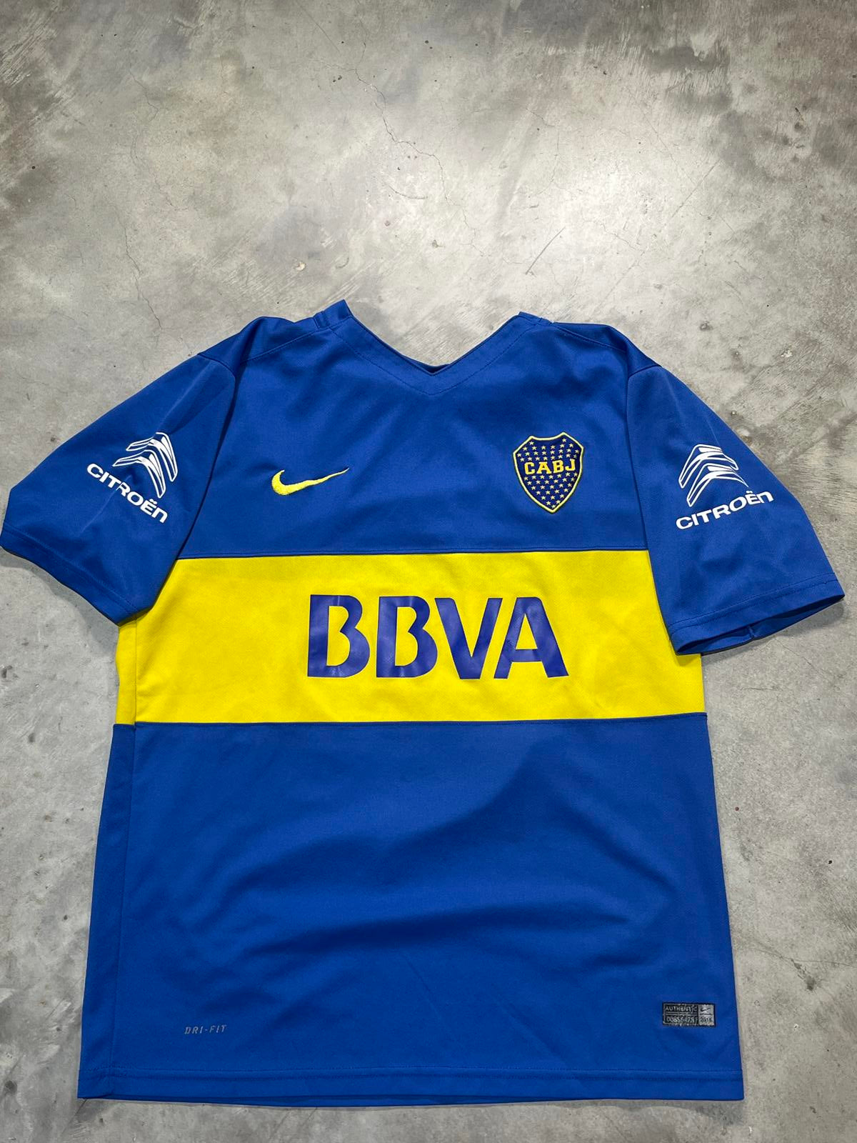 Boca Juniors Carlos Teves Preowned Medium Home Jersey