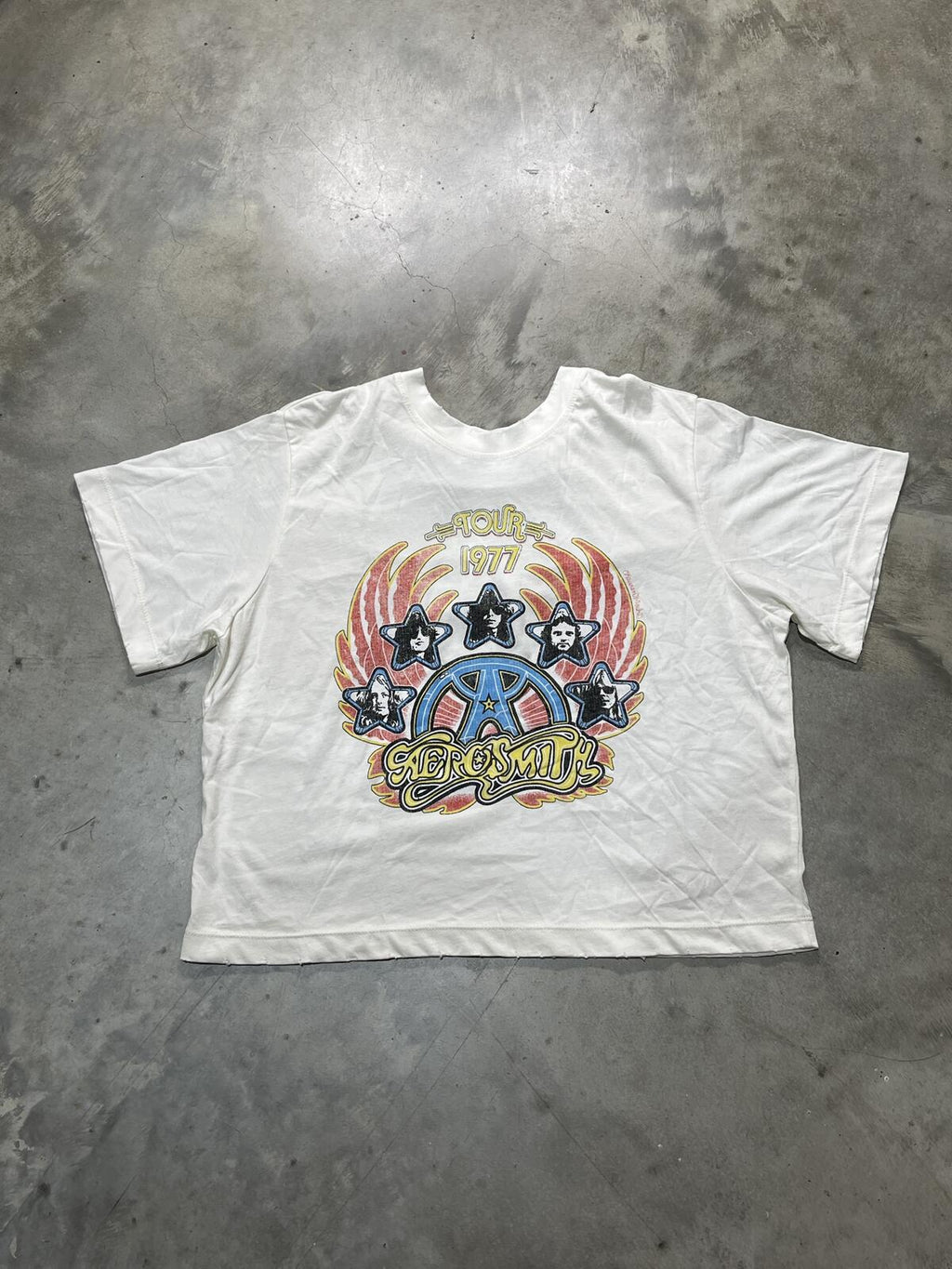 Aerosmith Preowned Small Cropped T-shirt