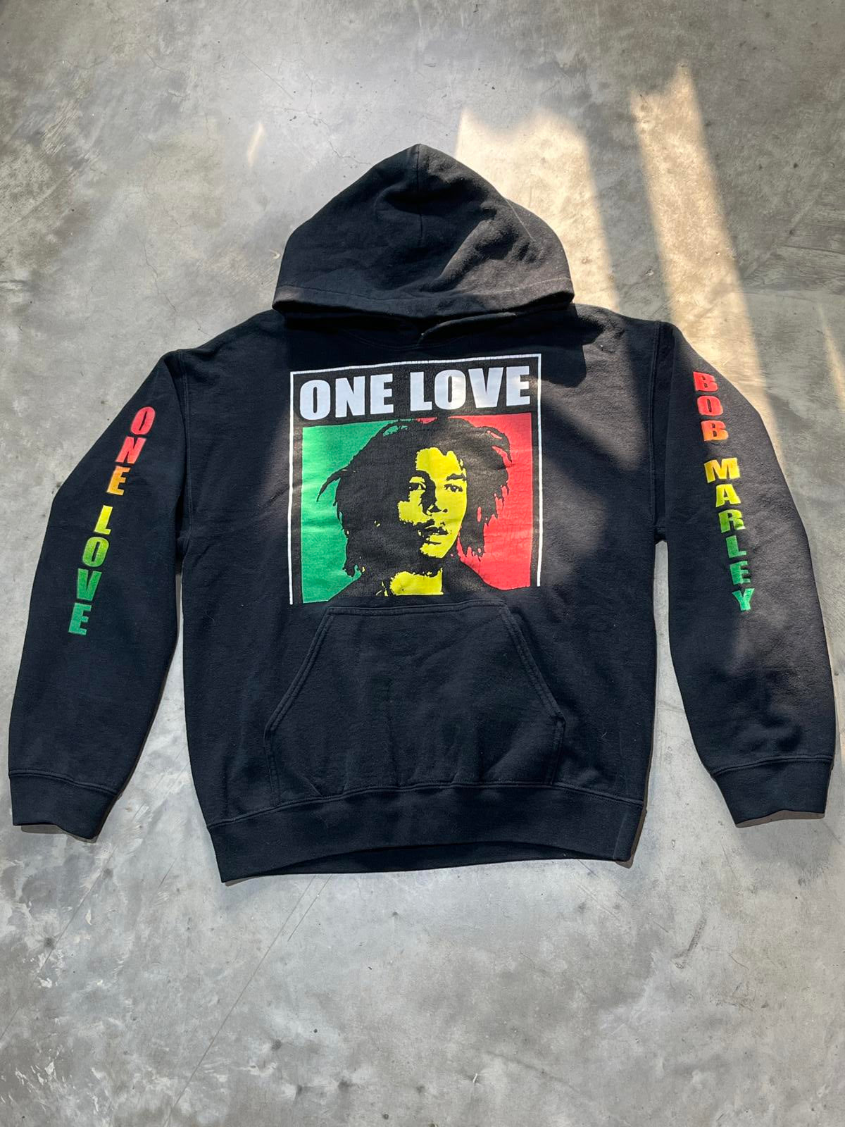 Bob Marley Preowned Medium Hoodie