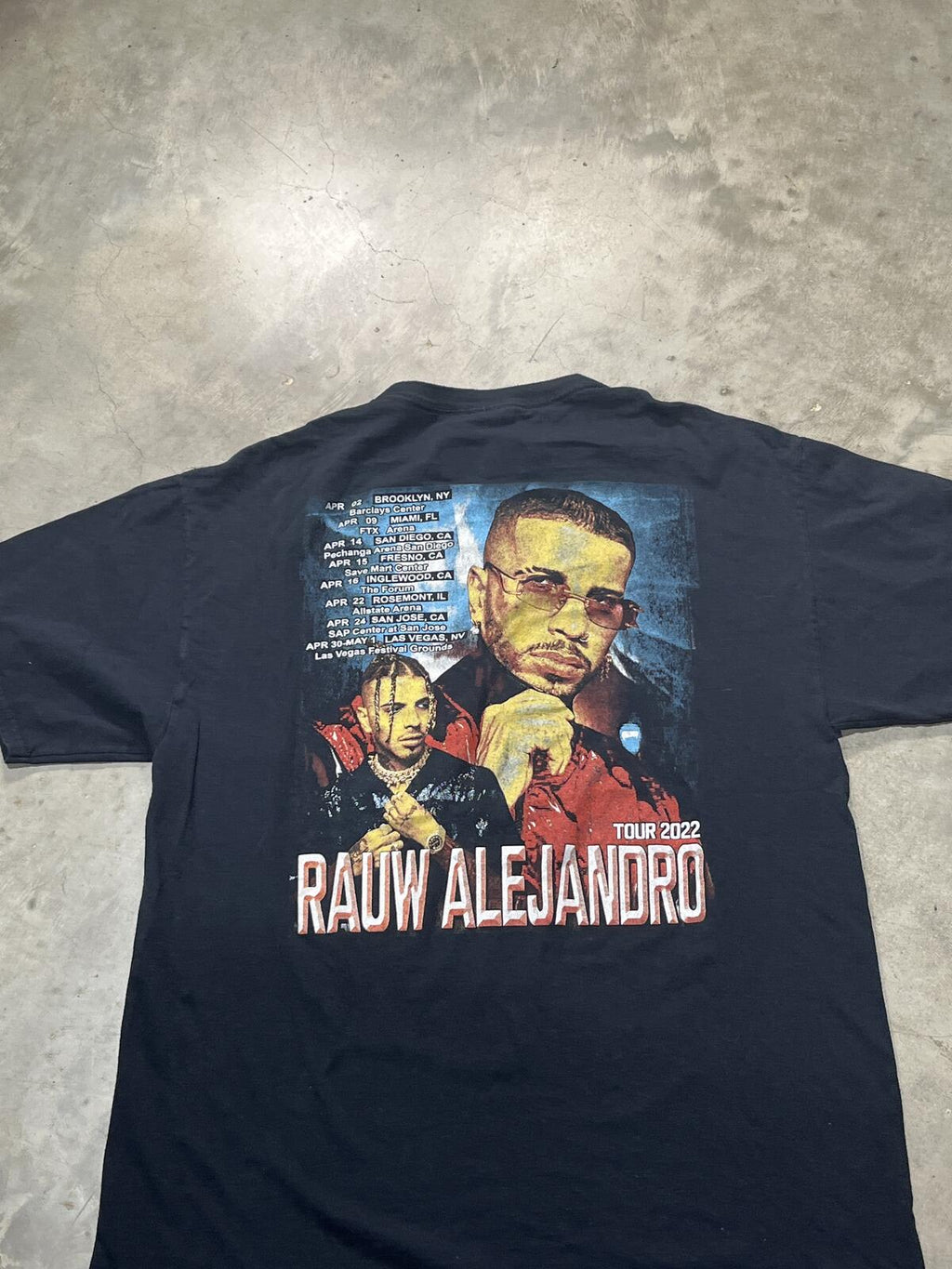 Rauw Alejandro Preowned Large T-shirt
