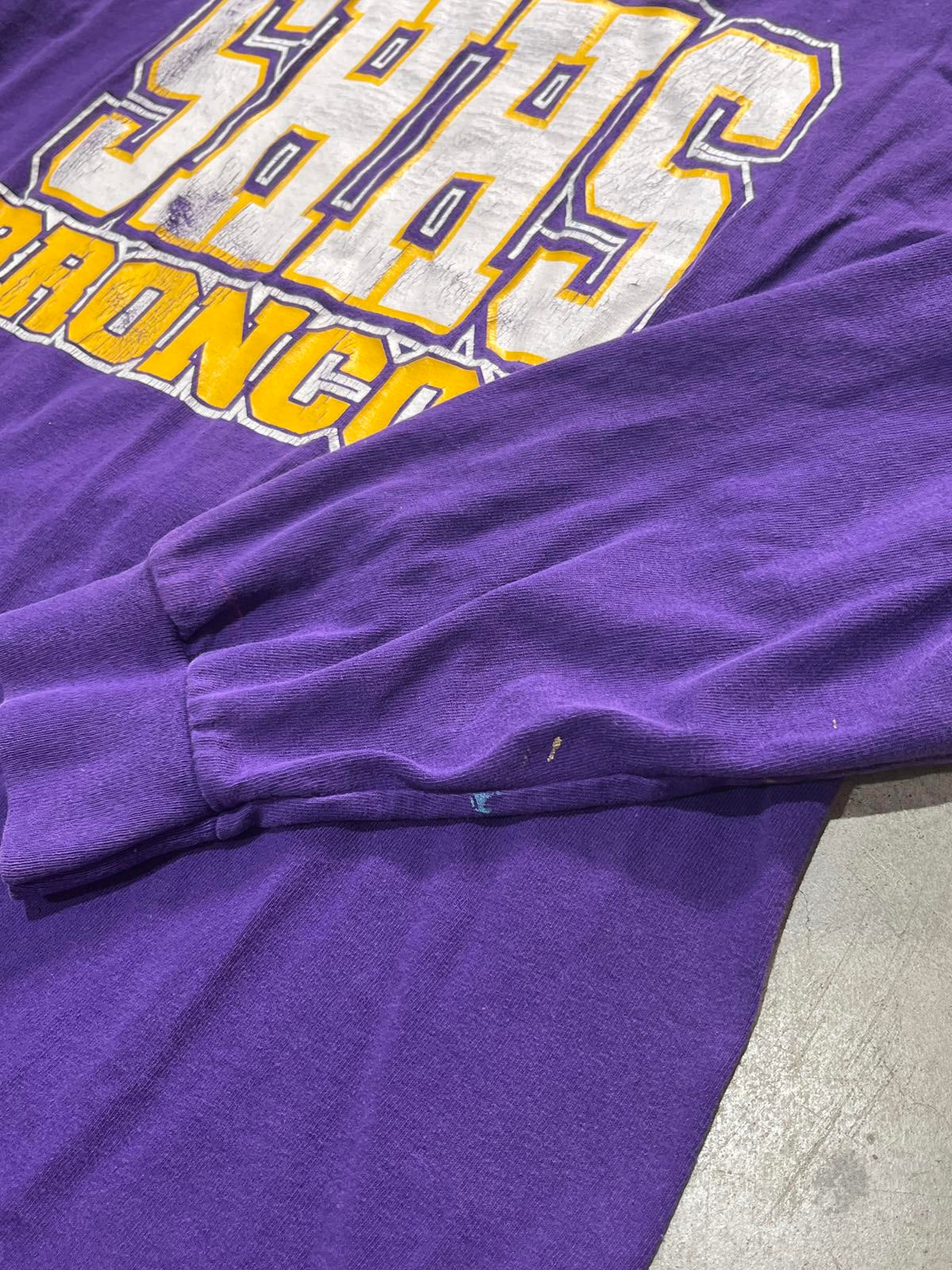Vintage Sam Houston Broncos Preowned Medium Longsleeve T-shirt